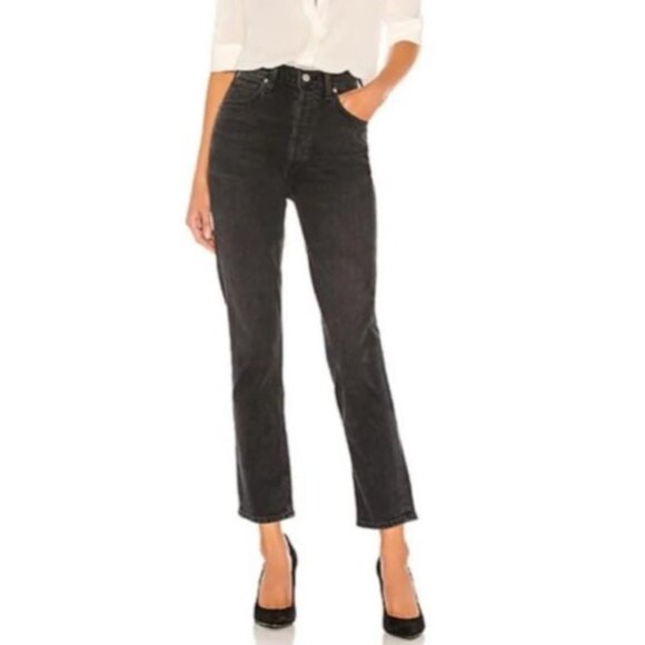Citizens of Humanity Charlotte High Rise Straight Jeans - Picture 1 of 8